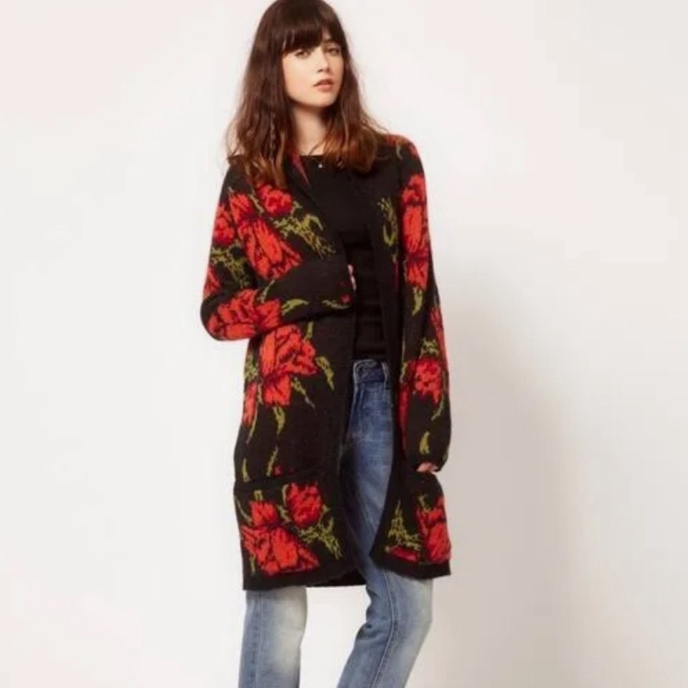 Free People Flower Power Cardigan